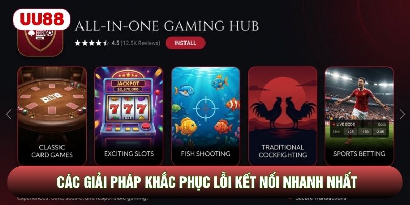 Các giải pháp khắc phục lỗi kết nối nhanh nhất