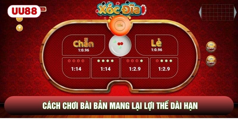 Cách chơi bài bản mang lại lợi thế dài hạn