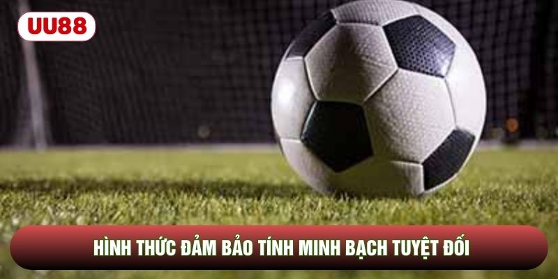 Hình thức đảm bảo tính minh bạch tuyệt đối Hình thức đảm bảo tính minh bạch tuyệt đối
