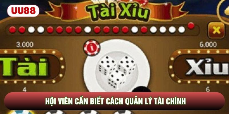 Hội viên cần biết cách quản lý tài chính Hội viên cần biết cách quản lý tài chính