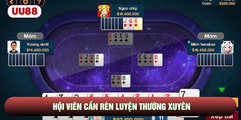 Hội viên cần rèn luyện thường xuyên Hội viên cần rèn luyện thường xuyên