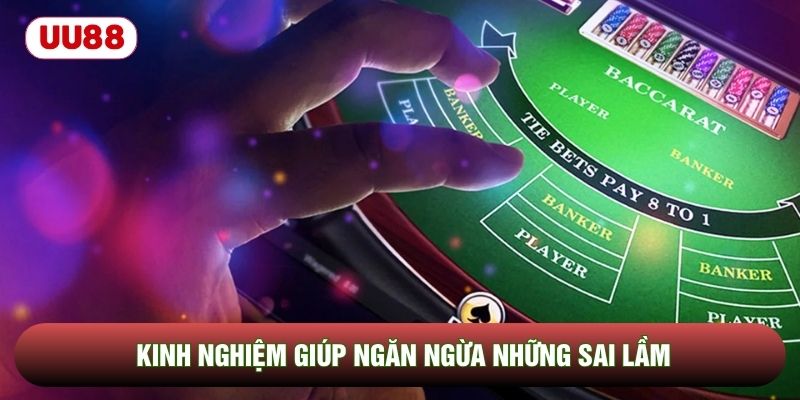 Kinh nghiệm giúp ngăn ngừa những sai lầm Kinh nghiệm giúp ngăn ngừa những sai lầm