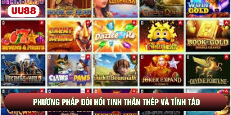 Phương pháp đòi hỏi tinh thần thép và tỉnh táo Phương pháp đòi hỏi tinh thần thép và tỉnh táo